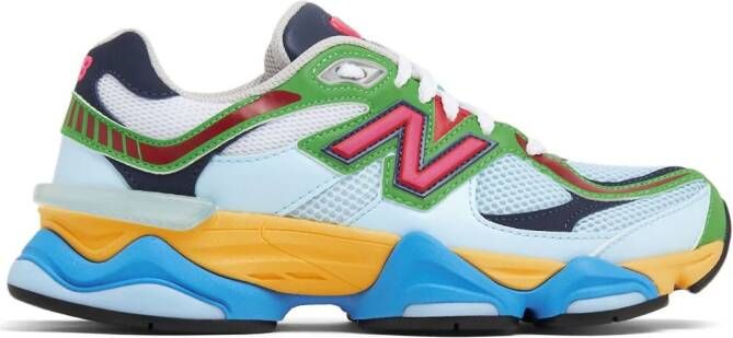 New Balance 550 logo-embossed leather sneakers White - Picture 4