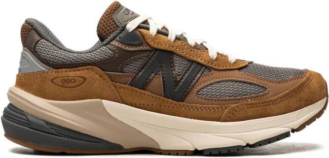 New Balance 990v6 "Carhartt Sculpture Center" sneakers Brown - Picture 3