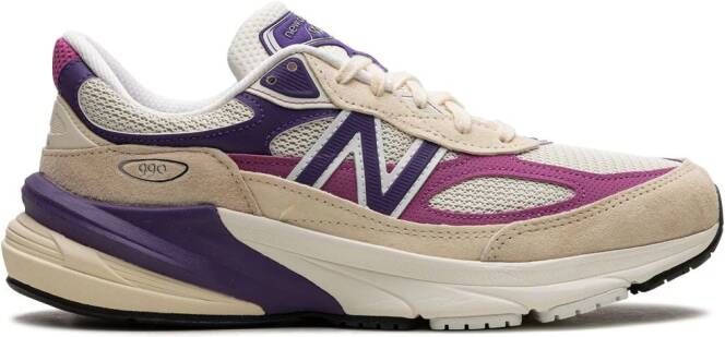 New Balance 990v6 "Made in USA Macadamia Nut Magenta" sneakers Neutrals