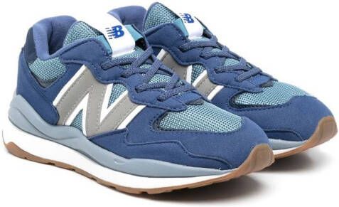 New Balance knitted-construction sneakers Blue - Picture 3