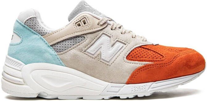 New Balance x Kith 990 V2 "Cyclades" sneakers Orange - Picture 2