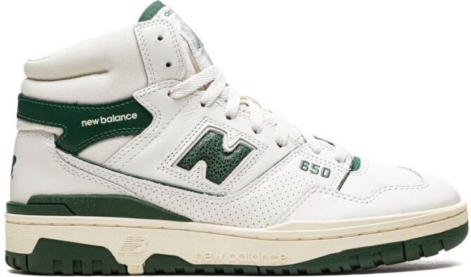 New Balance x Aime Leon Dore 650R "White Green" sneakers