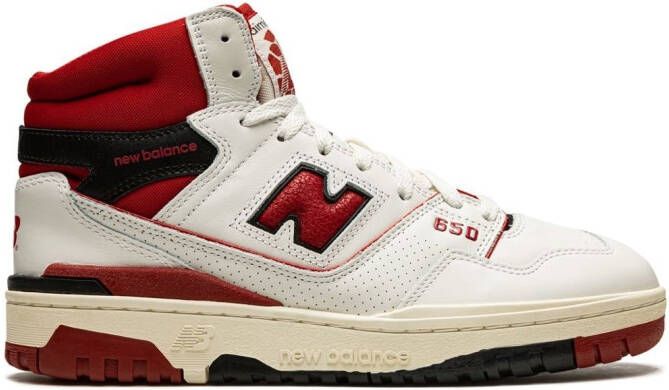 New Balance x Aimé Leon Dore 650R "White Red" sneakers