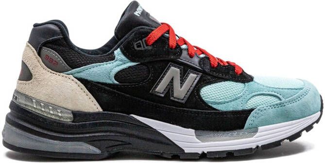 New Balance x Amoeba Music & Nice Kicks 992 sneakers Black - Picture 3