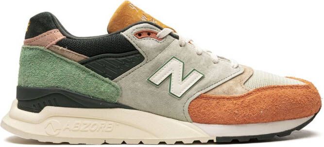 New Balance x Kith 998 "Broadacre City Aloe Wash" sneakers Green - Picture 4