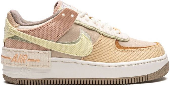Nike AF1 Shadow "Coconut Milk Citron Tint" sneakers Neutrals