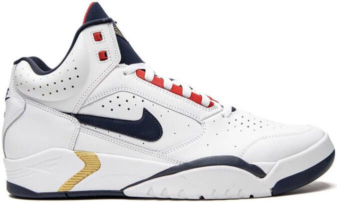 Nike Air Flight Lite "Olympic" sneakers White - Picture 2