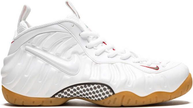 Nike Air Foamposite Pro "White Gym Red Gorge Gree" sneakers - Picture 9