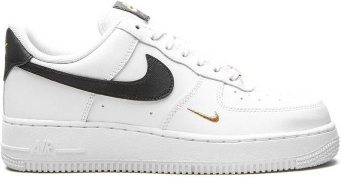 Nike Air Force 1 Low Essential "White Black Gold" sneakers - Picture 2