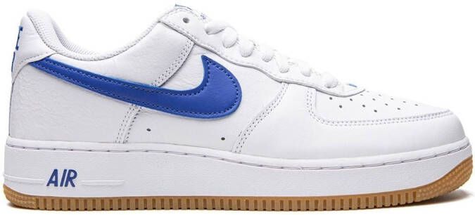 Nike Air Force 1 '07 Low "Color Of The Month Royal" sneakers White - Picture 10