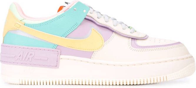 Nike AF1 Shadow "Pale Ivory Pastel Multicolor" sneakers White - Picture 3