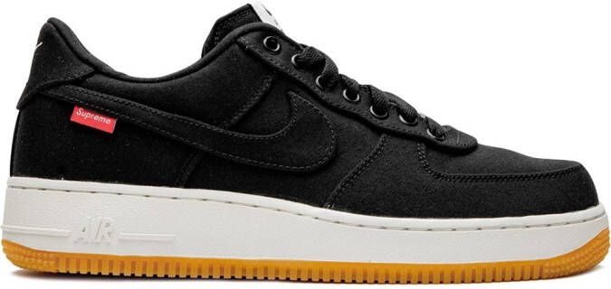 Nike x Supreme Air Force 1 Low Premium 08 NRG sneakers Black - Picture 2