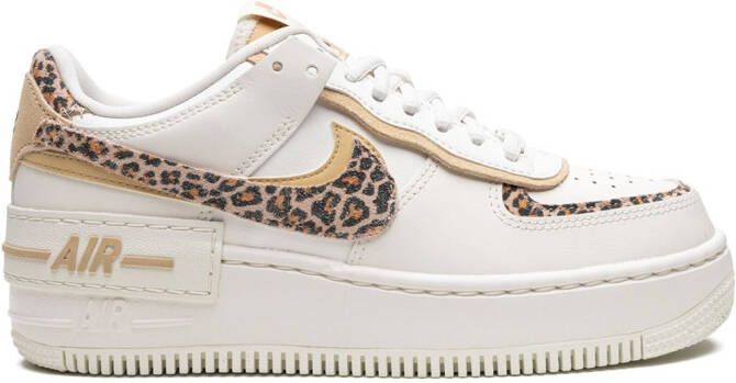 Nike Air Force 1 Low Shadow "Leopard" sneakers Neutrals - Picture 6