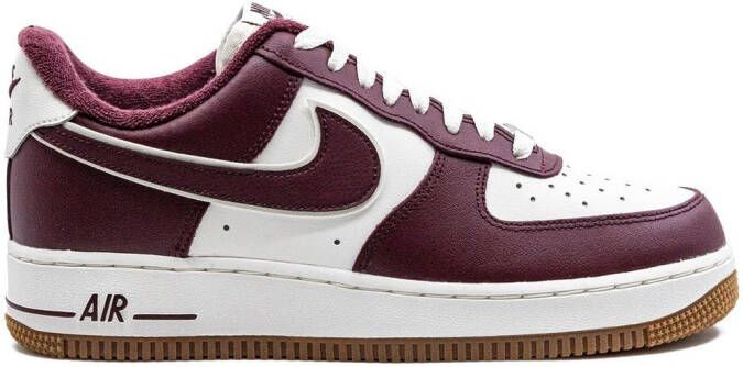Nike Air Force 1 Low "College Pack Night Maroon" sneakers Brown