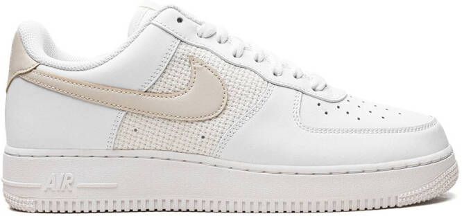 Nike Air Force 1 Low "Grey Cross-stitch" sneakers White - Picture 3