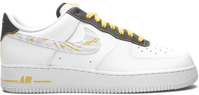 Nike Air Force 1 Low "Gold Link Zebra" sneakers White - Picture 2