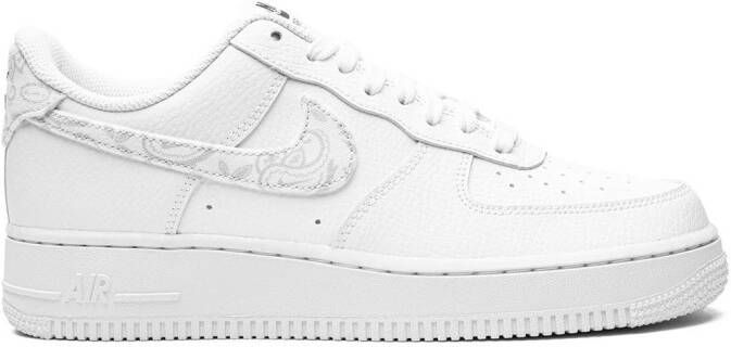 Nike Air Force 1 Low "Orange Paisley" sneakers White - Picture 5