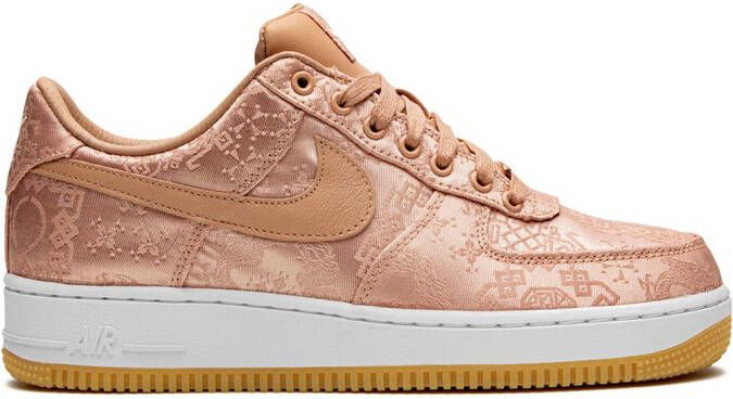 Nike x CLOT Air Force 1 PRM "Rose Gold Silk" sneakers Pink