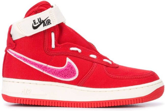 Nike x Emotionally Unavailable Air Force 1 High sneakers Red - Picture 3