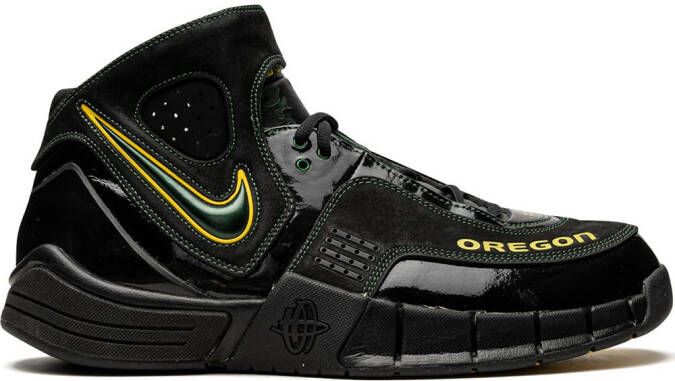 Nike Air Huarache Elite TB Sample sneakers "Oregon Ducks PE" Black - Picture 3