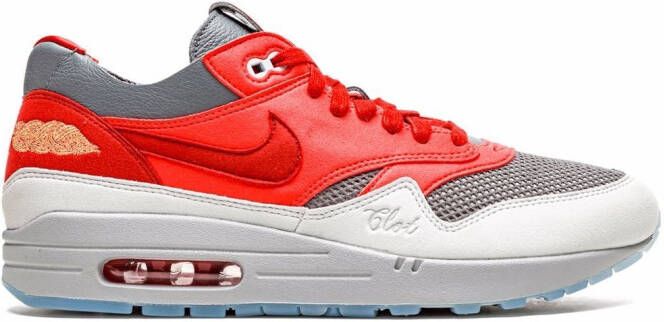 Nike x CLOT Air Max 1 "K.O.D. Solar Red" sneakers