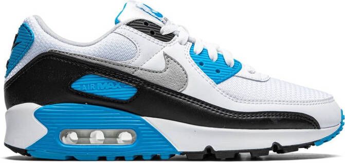 Nike Air Max 90 "Laser Blue" sneakers White - Picture 2