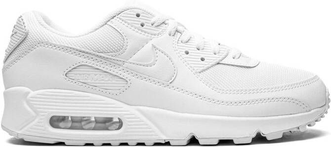 Nike Air Max 90 "White White-White" sneakers - Picture 4