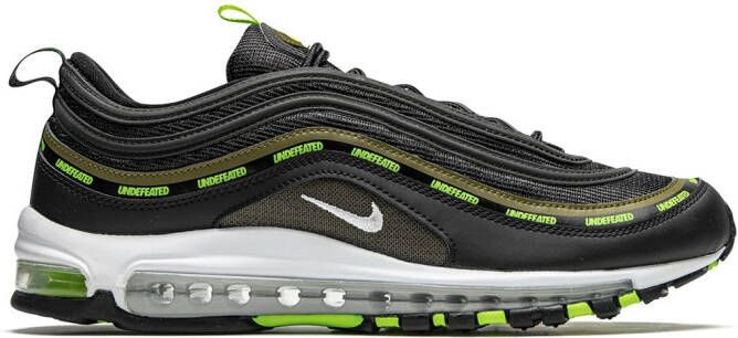 Nike x Undefeated Air Max 97 "Black Volt" sneakers
