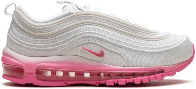 Nike Air Max 97 "White Canvas Pink Chenille" sneakers - Picture 2