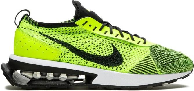 Nike Air Max Flyknit Racer "Volt" sneakers Green - Picture 2