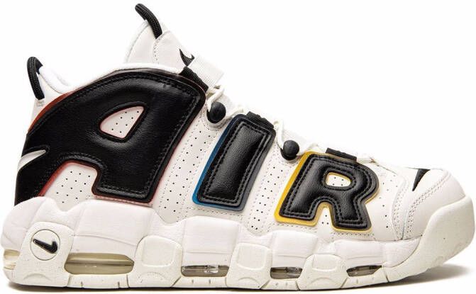 Nike Air More Uptempo "Primary Colors" sneakers White - Picture 3