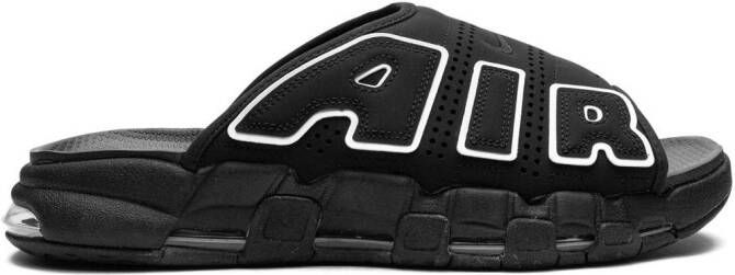 Nike Air More Uptempo Slide OG "Black White" slides - Picture 6