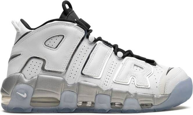 Nike Air More Uptempo "White Metallic" sneakers