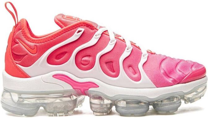 Nike Air Vapormax Plus "Platinum Tint Flash Crimson" sneakers Red