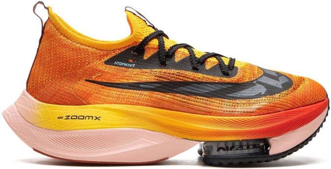 Nike Air Zoom Alphafly Next% FK "Ekiden" sneakers Orange - Picture 4