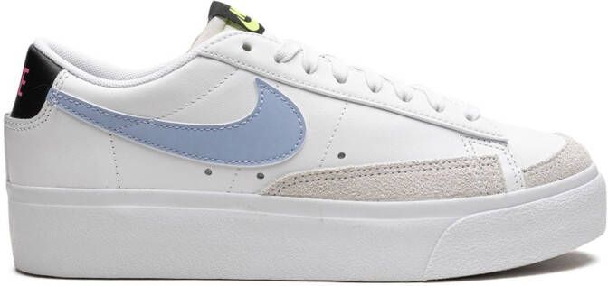 Nike Blazer Low Platform "White Cobalt Bliss" sneakers - Picture 3