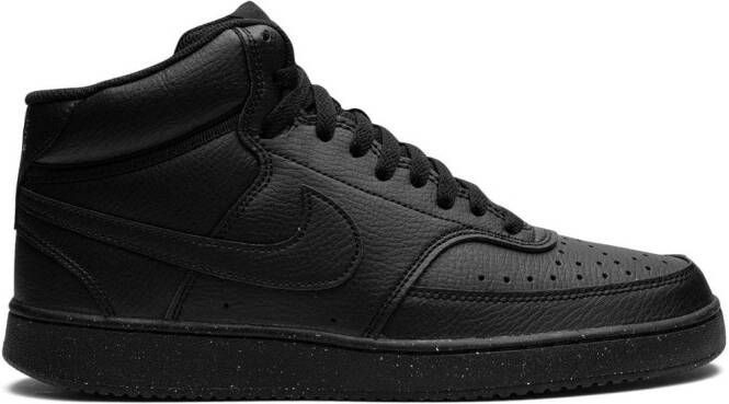 Nike Court Vision Mid NN "Triple Black" sneakers - Picture 2