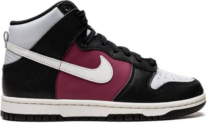Nike Dunk High "Black Summit White Rosewood" sneakers