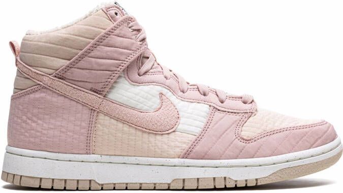 Nike Dunk High Next Nature "Toasty Pink Oxford" sneakers