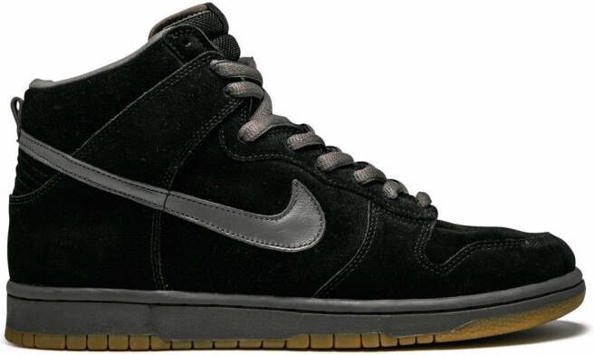 Nike x Dover Street Market Dunk Low "Triple Black Velvet" sneakers - Picture 2