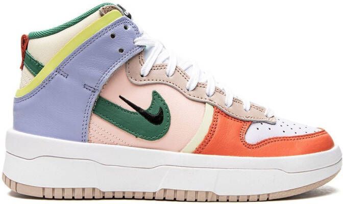 Nike Air Force 1 Low Shadow "Red Cracked Leather" sneakers White