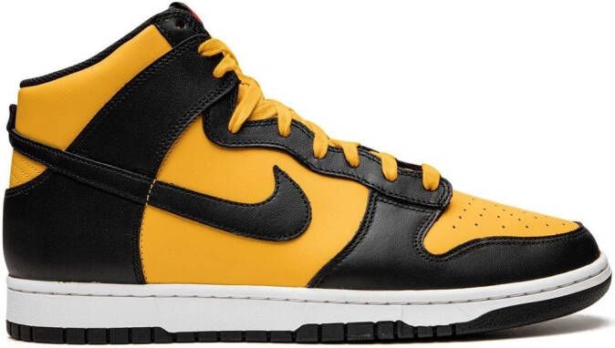 Nike Dunk High "Reverse Goldenrod Bruce Lee" sneakers Yellow