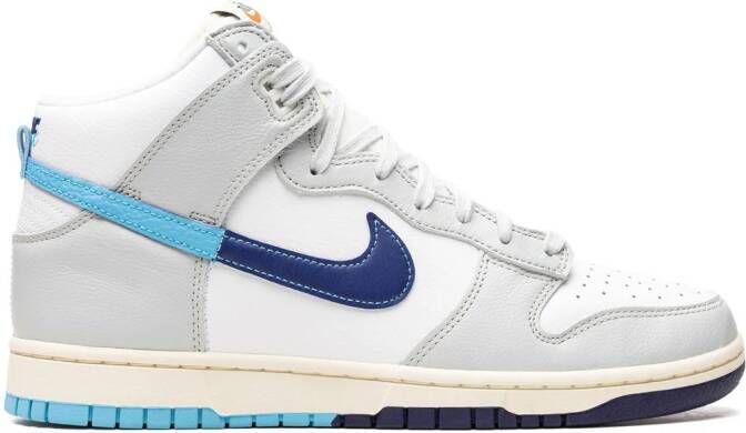 Nike Dunk High "Split Baltic Blue" sneakers White