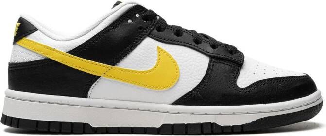 Nike Dunk Low "Black Opti Yellow" sneakers White