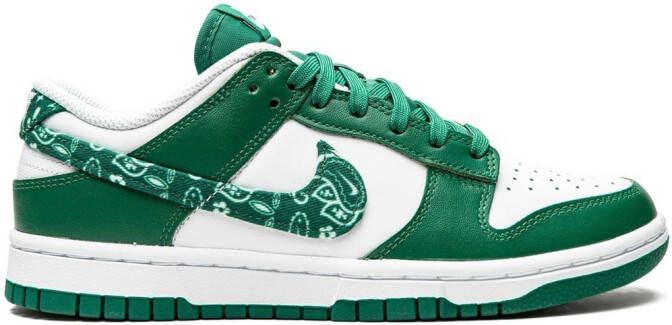 Nike Dunk Low Essential "Paisley Pack Green" sneakers White - Picture 2