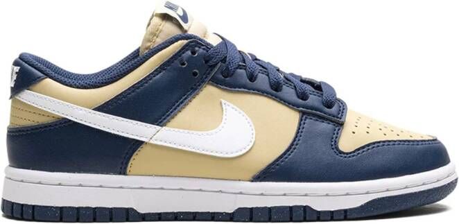 Nike Dunk Low Next Nature "Midnight Navy Gold" sneakers Neutrals - Picture 2
