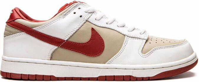 Nike Dunk Low Pro "Light Stone Varsity Red" sneakers Grey - Picture 2