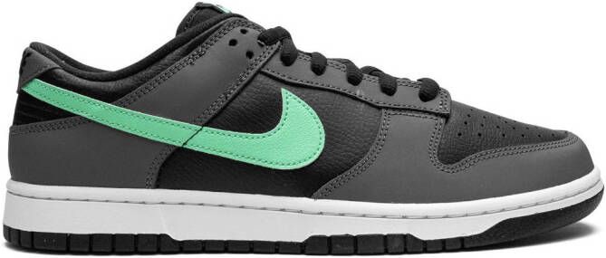 Nike Dunk Low Retro "Black Green Glow" sneakers - Picture 2