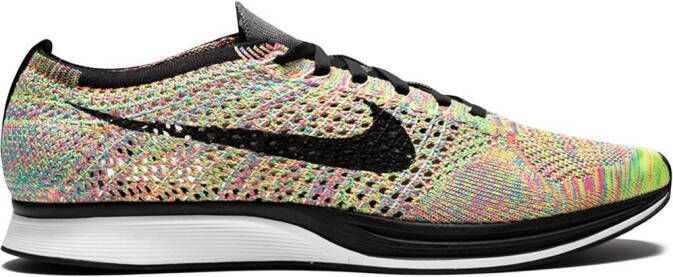 Nike Flyknit Racer "Multicolour" sneakers Yellow - Picture 2