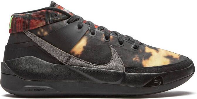 Nike fly knit logo trainers Orange - Picture 2